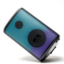 Bocina Bluetooth Inalámbrica Portátil Luz Frontal RGB Rampage | PERFECT CHOICE