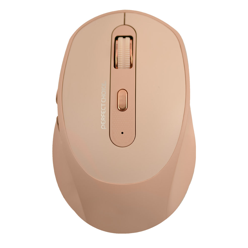 Mouse Inalámbrico Recargable Clic Silencioso Clix PERFECT CHOICE