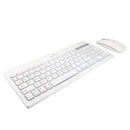 Kit Teclado + Mouse Recargable Inalámbrico Zebrary | PERFECT CHOICE