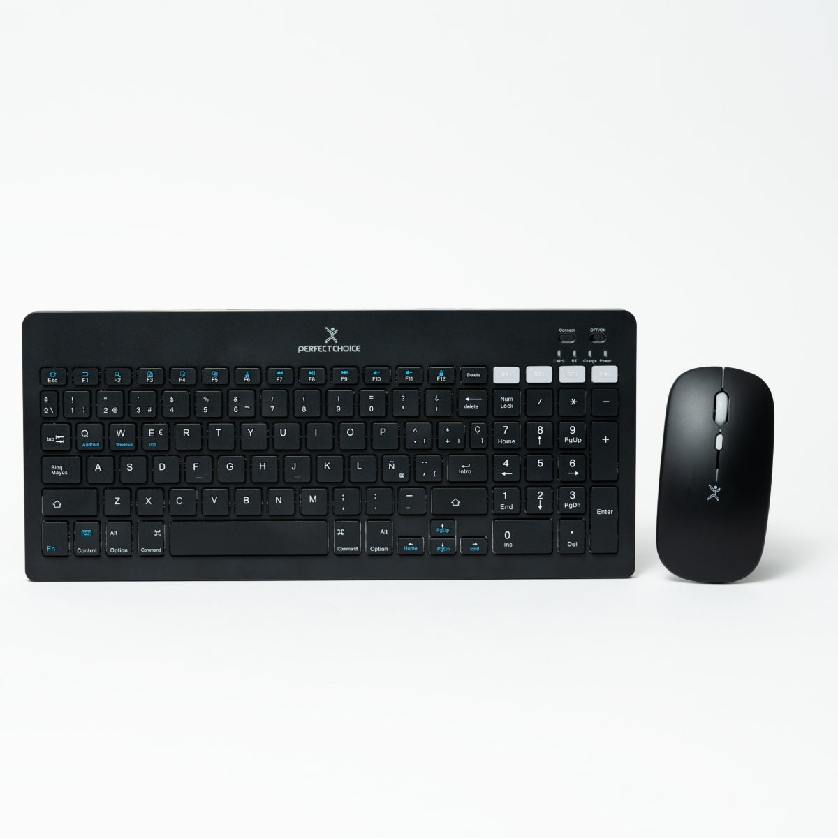 Perfect Choice Tablet Teclado Inalambrico Kit Teclado Mouse
