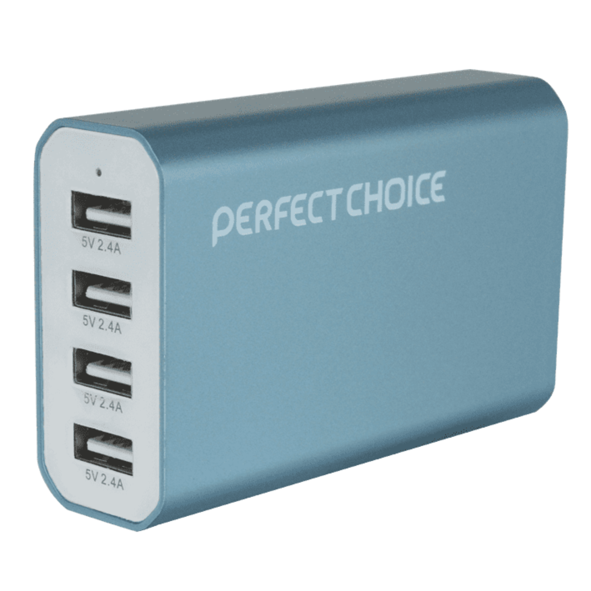 Cargador USB Múltiple Inteligente 4 puertos Smartphones y Tablet Perfe