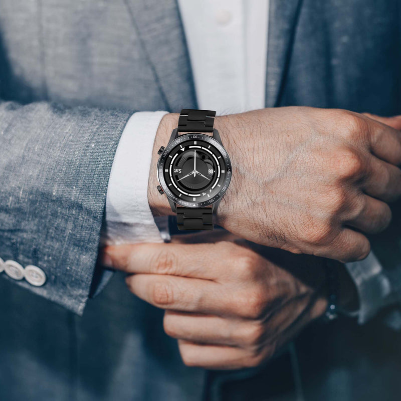 Smartwatch Bluetooth Activa el reloj Girando la Muñeca Basalto | PERFECT CHOICE
