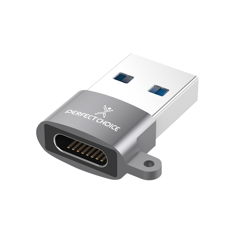 Adaptador USB Tipo A y C Compatible con 2.0 y 3.0 Plug & Play | PERFECT CHOICE