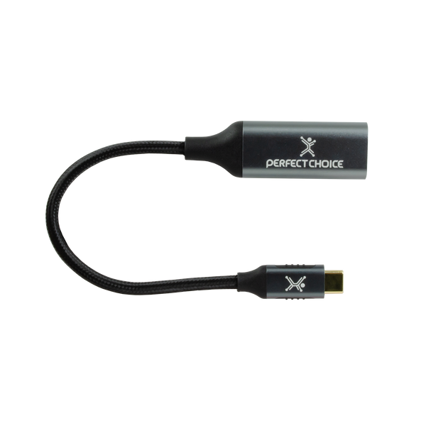 Adaptador USB Tipo C Cable HDMI 4K Full HD 14.5cm Plug & Play | PERFECT CHOICE