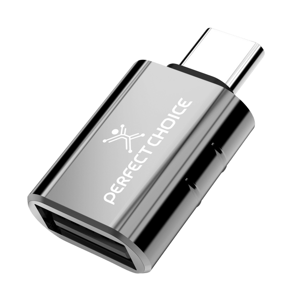 Adaptador USB C a USB A Compatible con 2.0 y 3.0 Plug & Play | PERFECT CHOICE