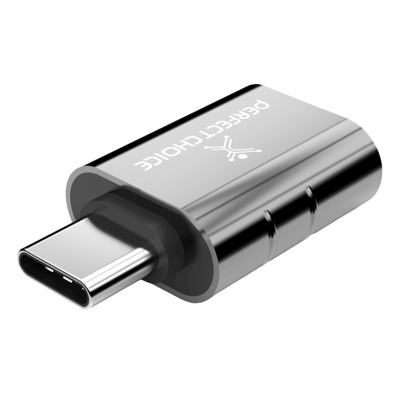 Adaptador USB C a USB A Compatible con 2.0 y 3.0 Plug & Play | PERFECT CHOICE