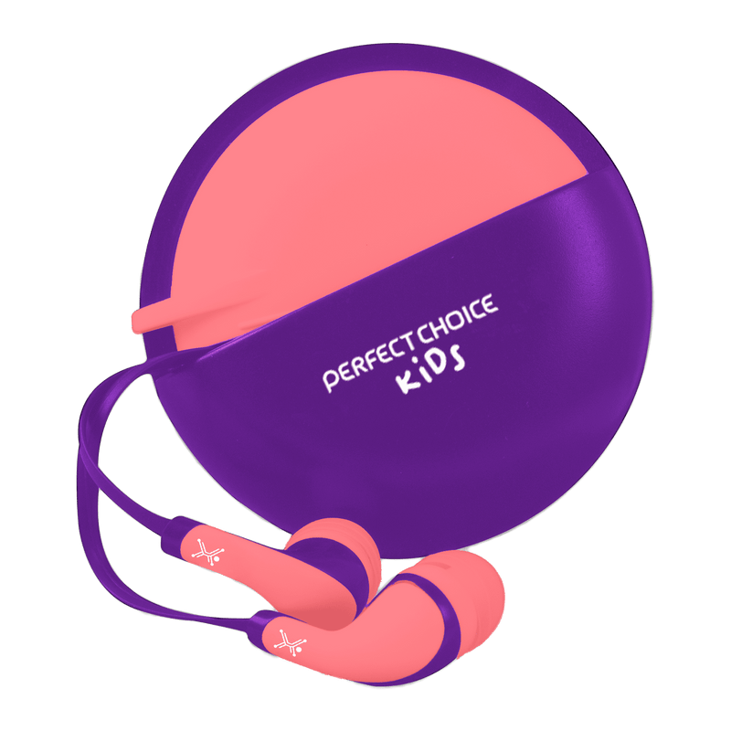 Audífonos Alámbricos In-Ear Cable Anti-enredos Bubble Gum | PERFECT CHOICE
