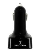 Transmisor de Audio Bluetooth para Auto Manos Libres Carga Rápida | PERFECT CHOICE