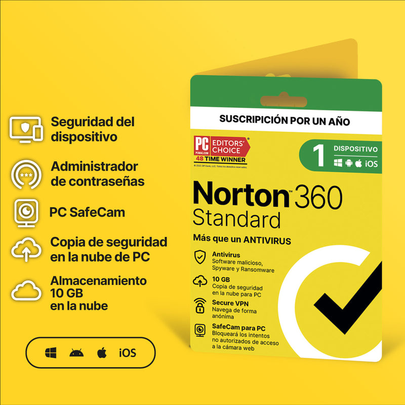 Licencia Norton 360 Standard
