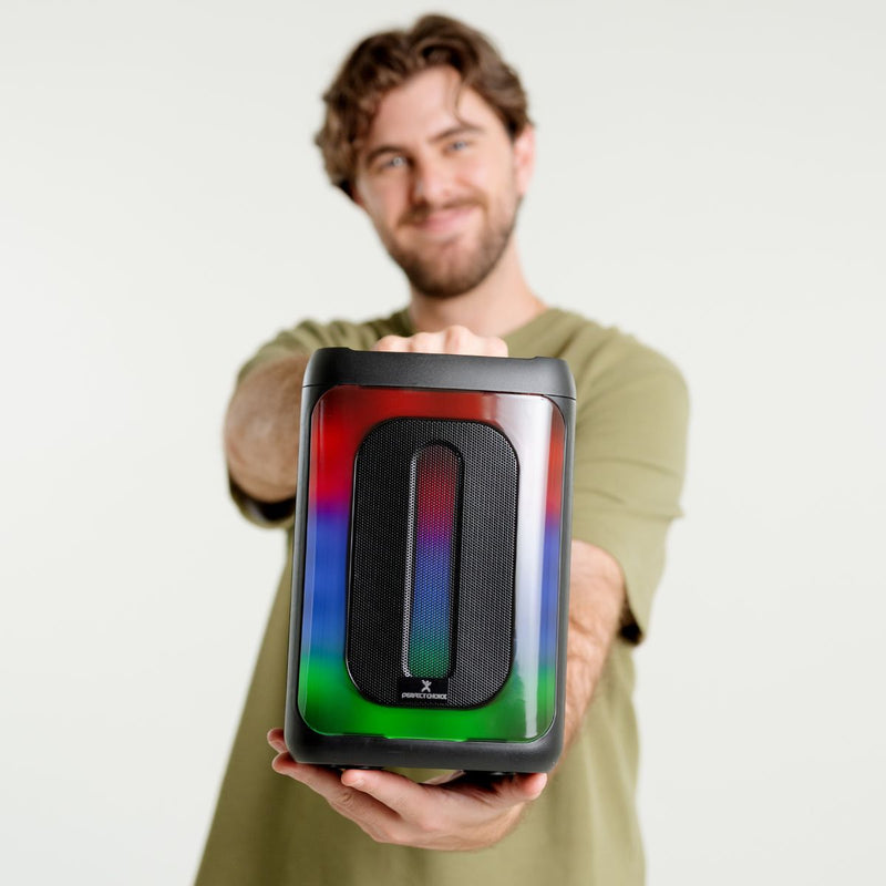 Bocina Bluetooth Inalámbrica Portátil Luz RGB Mini Festa | PERFECT CHOICE
