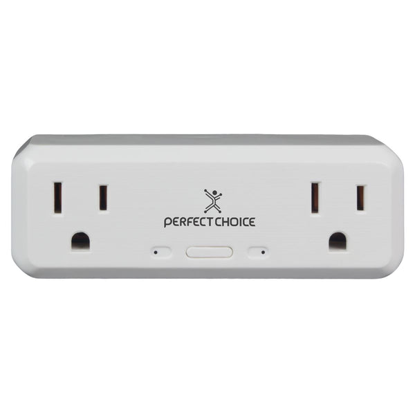 Enchufe Doble Inteligente Wifi Compatible con Asistentes Virtuales |PERFECT CHOICE