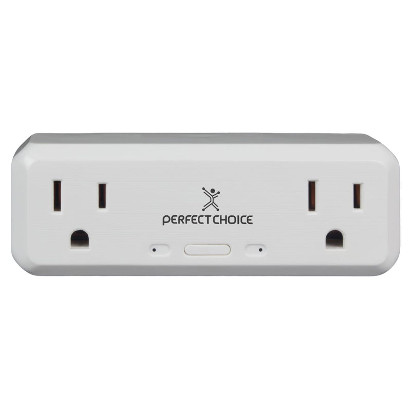 Enchufe Doble Inteligente Wifi Compatible con Asistentes Virtuales |PERFECT CHOICE