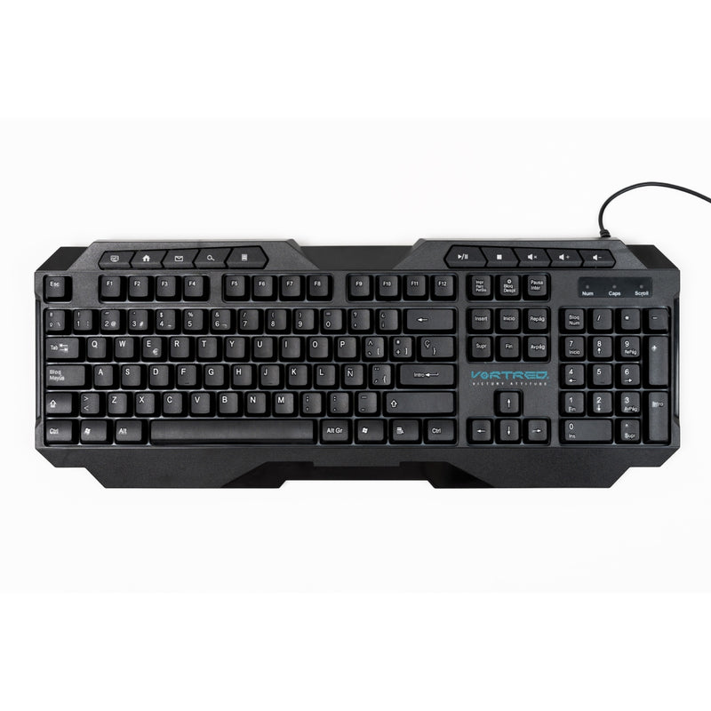 Kit Teclado Mouse y Audifonos Gamer Sonido Envolvente 7.1 Gear UP | VORTRED