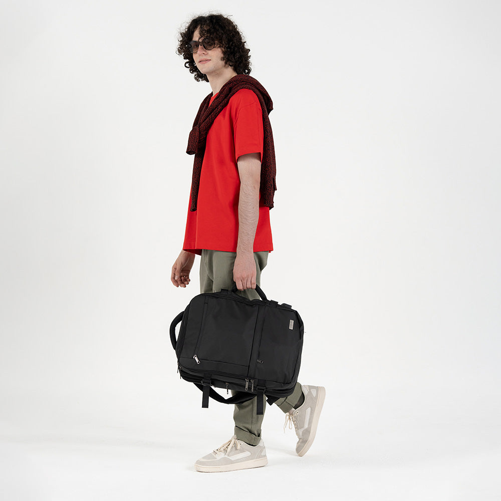 Mochila Expandible de viaje para Laptop con Sujetador para Maleta Trav