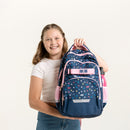 Mochila Escolar Infantil Múltiples Compartimentos Arcade Flores | PERFECT CHOICE