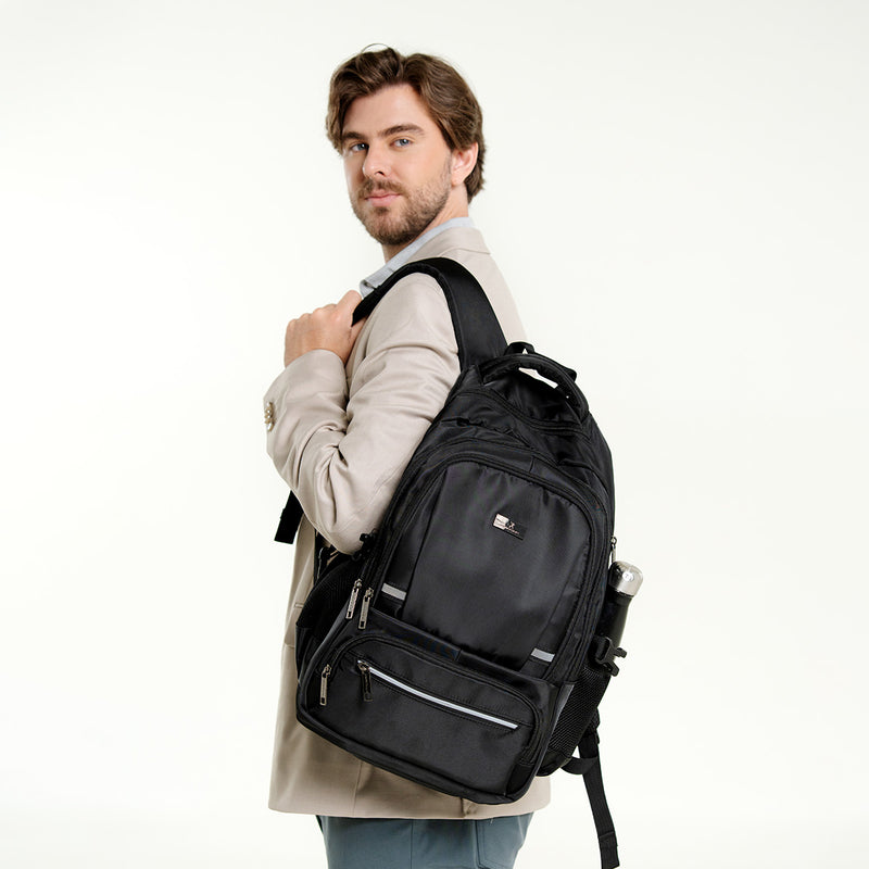 Mochila para laptop 15.6"-17" múltiples compartimentos Forter | PERFECT CHOICE