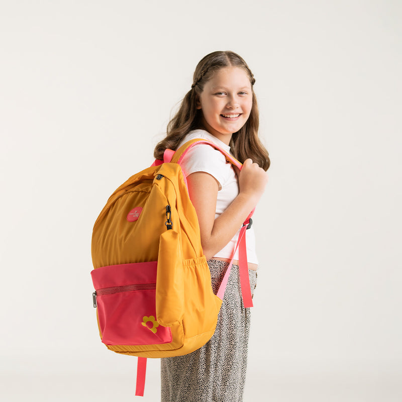 Mochila Escolar Para Niñas Múltiples Compartimentos Groovy | PERFECT CHOICE