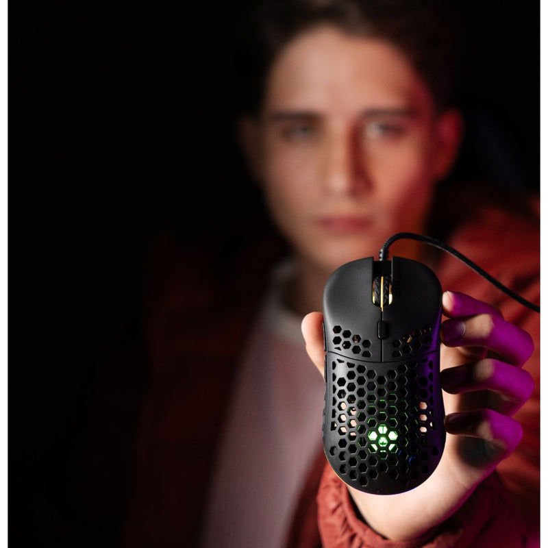 Mouse Gamer Ultraligero  Anti-sudoración 12800 DPI Litebee | VORTRED