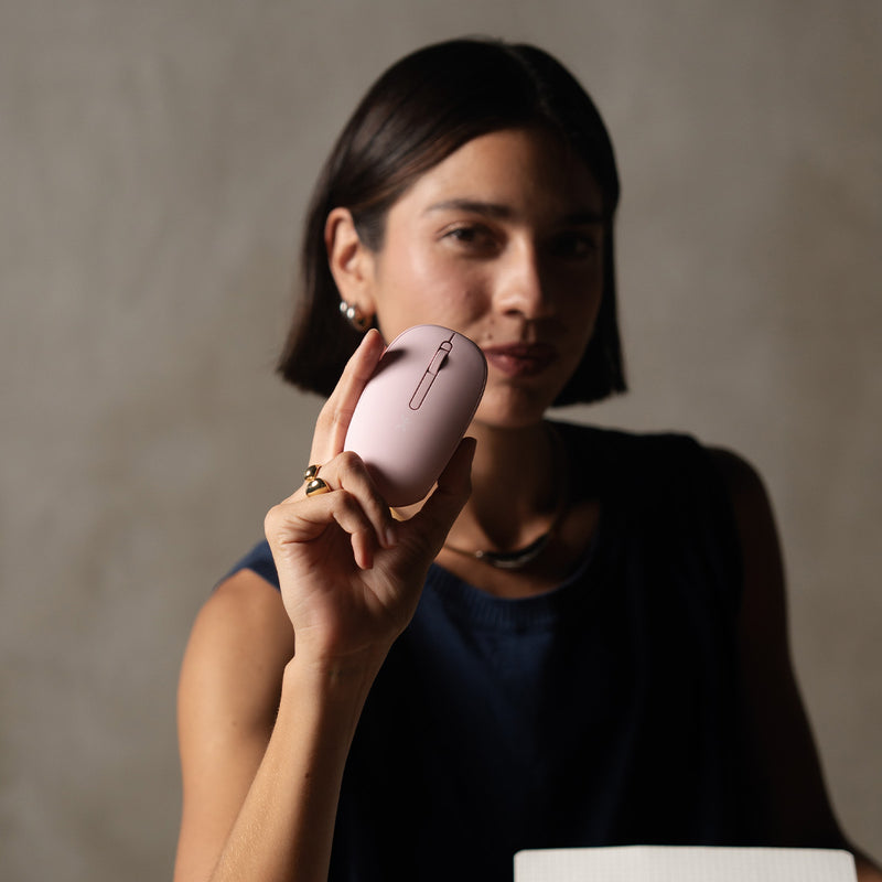 Mouse Inalámbrico Conector Dual USB A/C Whisper | PERFECT CHOICE