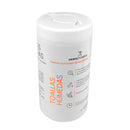 Toallas Limpiadoras para Equipos Eléctricos Bote con 50 pzas | PERFECT CHOICE