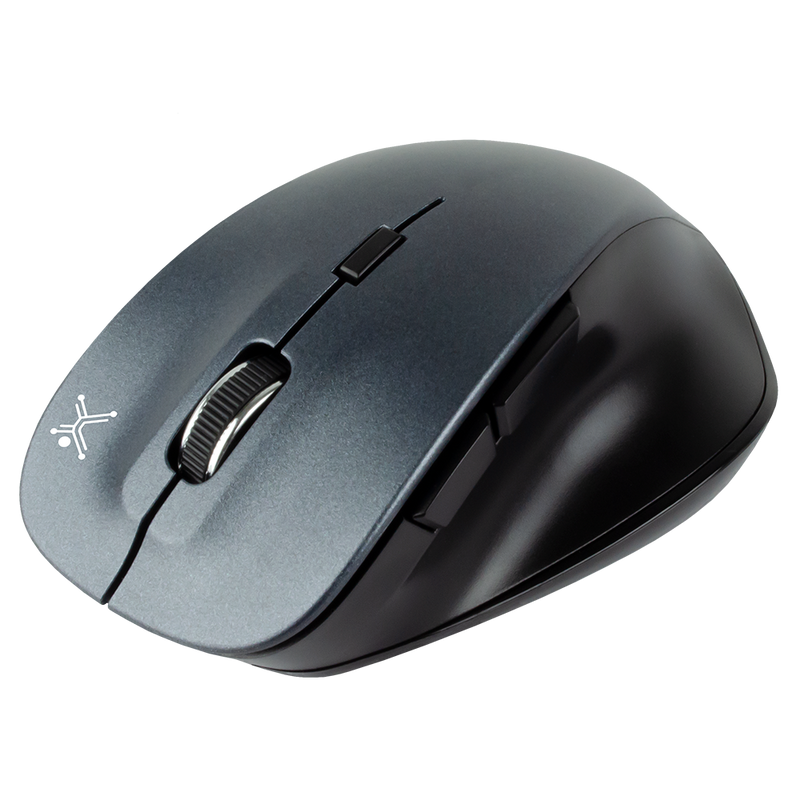 Mouse Inalámbrico Clic Silencioso Conector USB 1600 DPI Thumb | PERFECT CHOICE