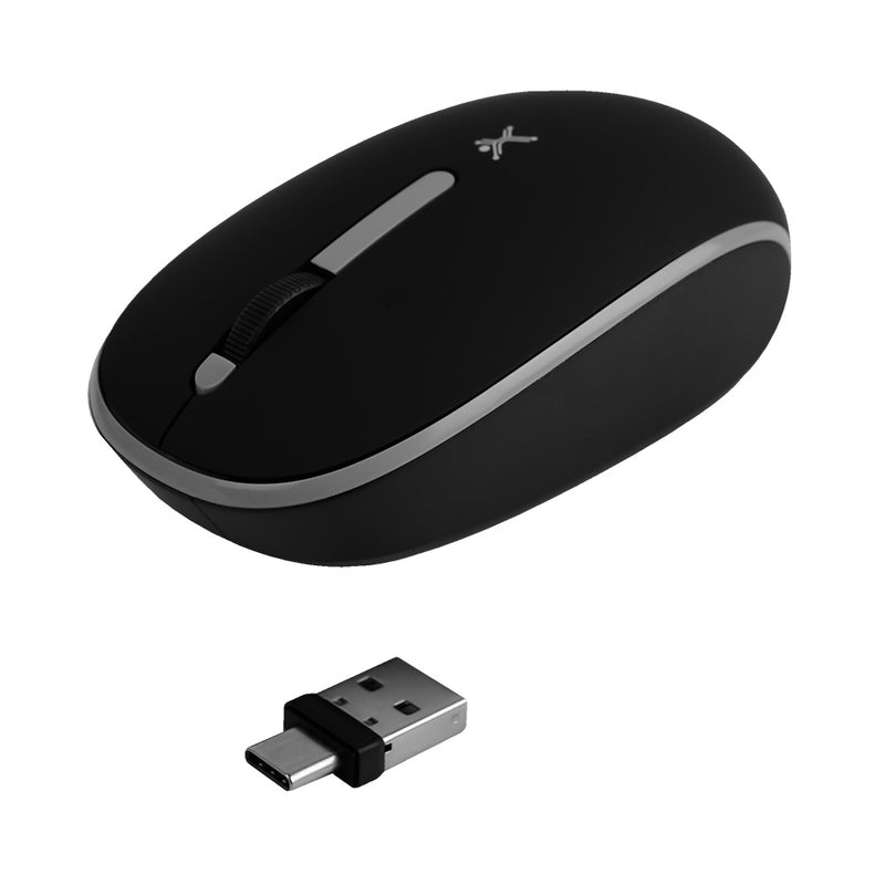 Mouse Inalámbrico Conector Dual USB A/C Whisper | PERFECT CHOICE