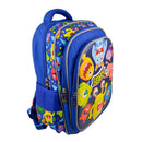 Mochila Escolar Para Niños Múltiples Compartimentos Kiddo Monstruos | PERFECT CHOICE