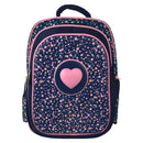 Mochila Escolar Para Niñas Múltiples Compartimentos Kiddo Corazon | PERFECT CHOICE