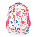 Mochila Escolar Infantil Múltiples Compartimentos Brooklyn Flores | PERFECT CHOICE