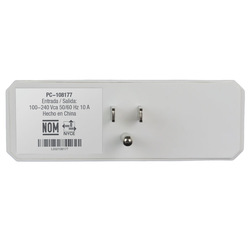 Enchufe Doble Inteligente Wifi Compatible con Asistentes Virtuales |PERFECT CHOICE