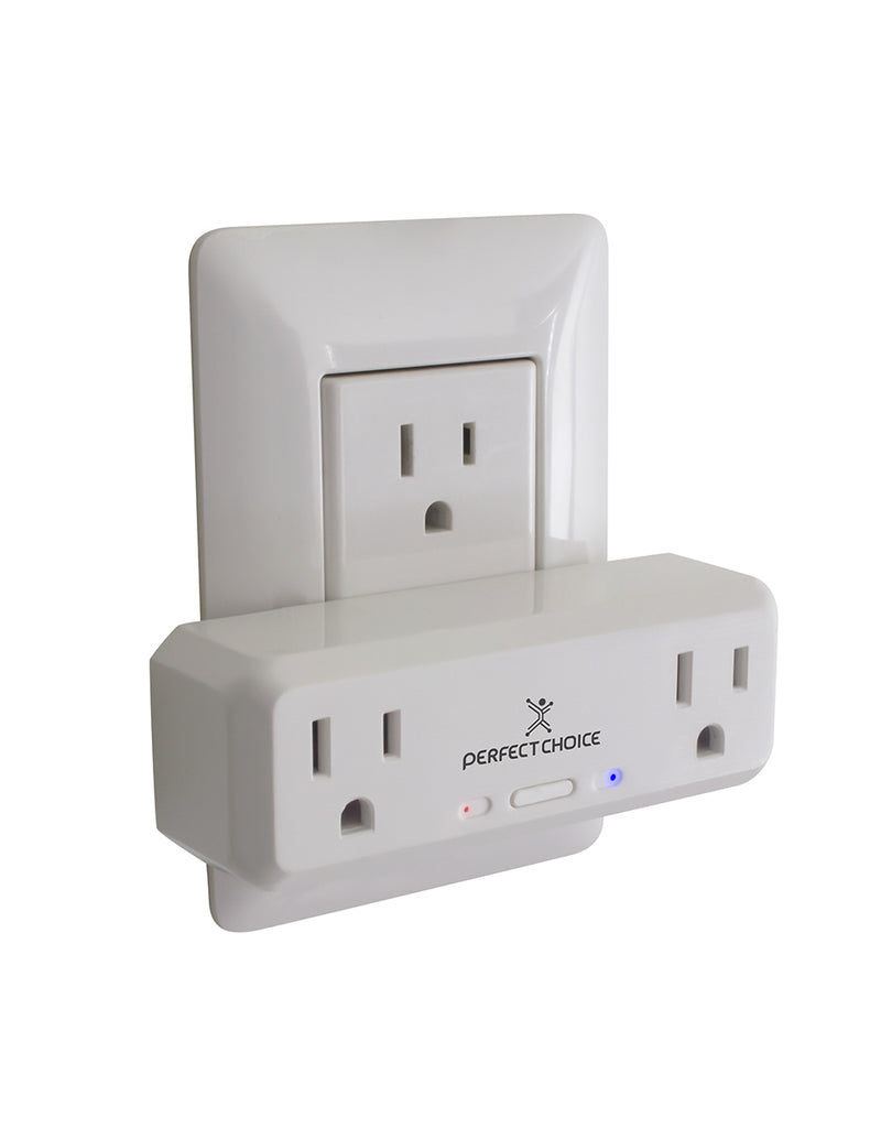 Enchufe Doble Inteligente Wifi Compatible con Asistentes Virtuales |PERFECT CHOICE