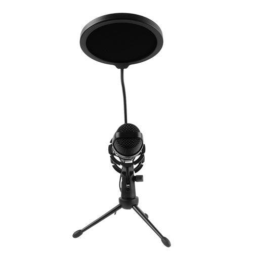Microfono para Streaming con Tripié Reducción de Ruido Noise Barrier | PERFECT CHOICE