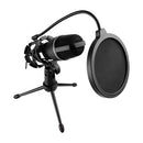 Microfono para Streaming con Tripié Reducción de Ruido Noise Barrier | PERFECT CHOICE