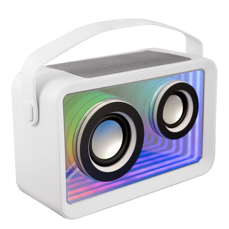Bocina inalámbrica transparente con centro de Carga para Smartphone Loopstar | PERFECT CHOICE