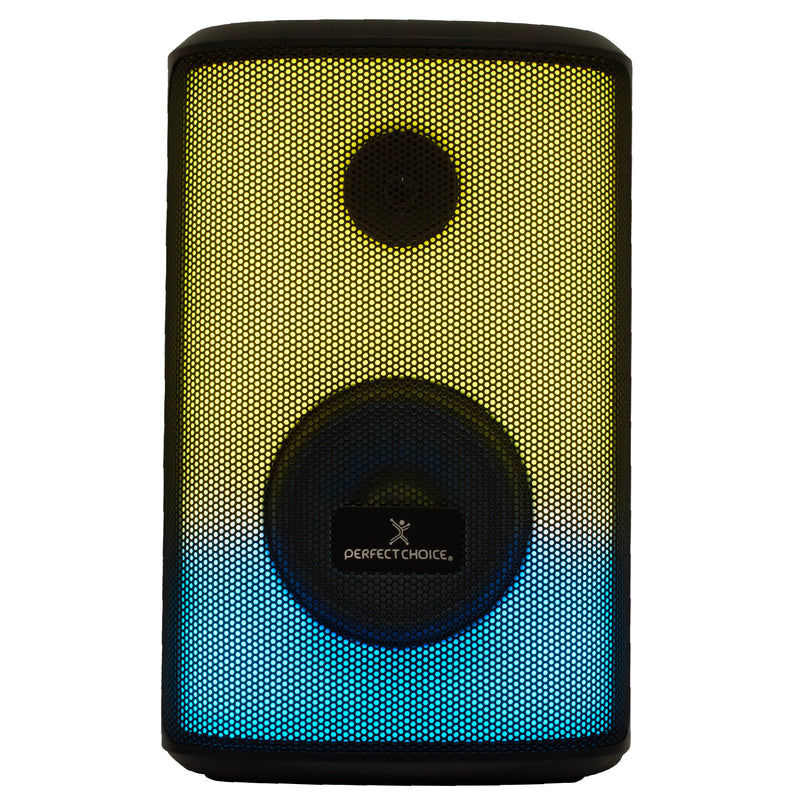 Bocina Bluetooth Inalámbrica Portátil Luz Frontal RGB Rampage | PERFECT CHOICE