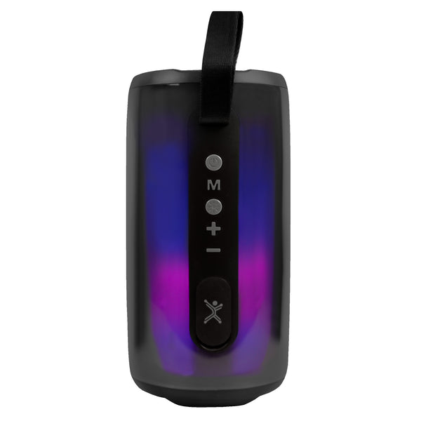 Bocina portátil transparente con micrófonos 15W Contra Agua Cosmo | PERFECT CHOICE