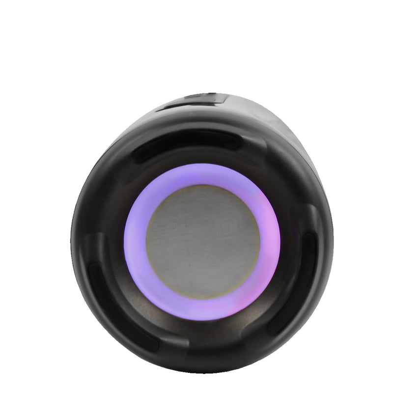 Bocina portátil transparente con micrófonos 15W Contra Agua Cosmo | PERFECT CHOICE