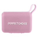 Bocina Portátil Inalámbrica 35h de Reproducción Sugary | PERFECT CHOICE