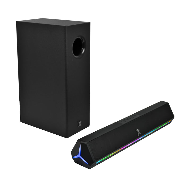 Barra de Audio con luz RGB y Subwoofer 70W Emphoria | PERFECT CHOICE