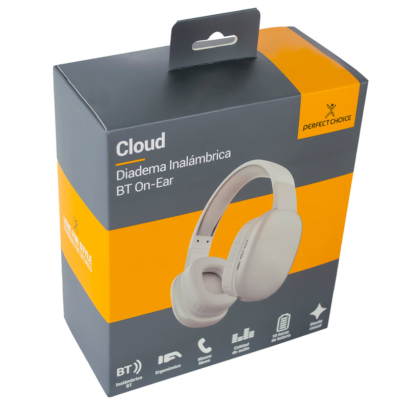 Audifonos Bluetooth Inalámbricos Diadema Acolchada Cloud | PERFECT CHOICE