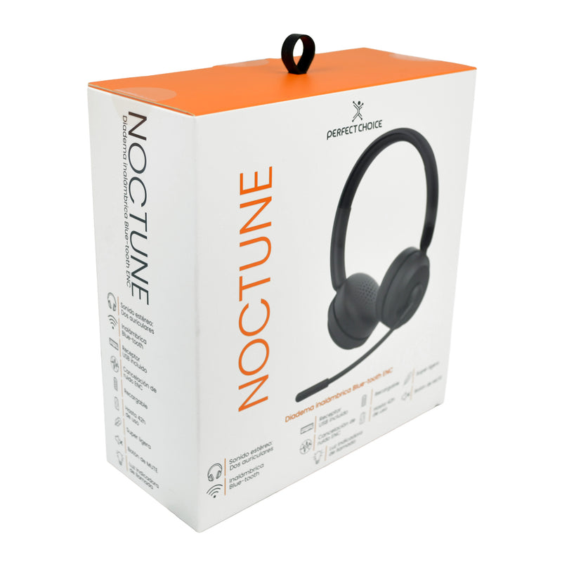 Audifonos Diadema Bluetooth Inalámbricos Sonido estéreo Noctune | PERFECT CHOICE