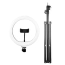 Aro de luz led 10" con base expandible y tripié para Streaming Lumeria | PERFECT CHOICE