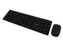 Kit de Teclado y Mouse Inalámbrico Teclas Redondas Black Round | PERFECT CHOICE