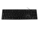 Kit de Teclado y Mouse Inalámbrico Teclas Redondas Black Round | PERFECT CHOICE