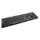 Teclado Inalámbrico de Teclas Redondas Conector USB Black Round | PERFECT CHOICE