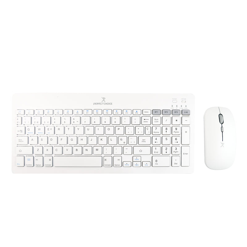 Kit Teclado + Mouse Recargable Inalámbrico Zebrary | PERFECT CHOICE