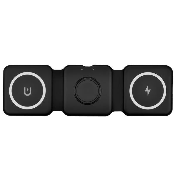Cargador Inalámbrico 3 en 1 Carga Rápida Plegable 3Charge | PERFECT CHOICE