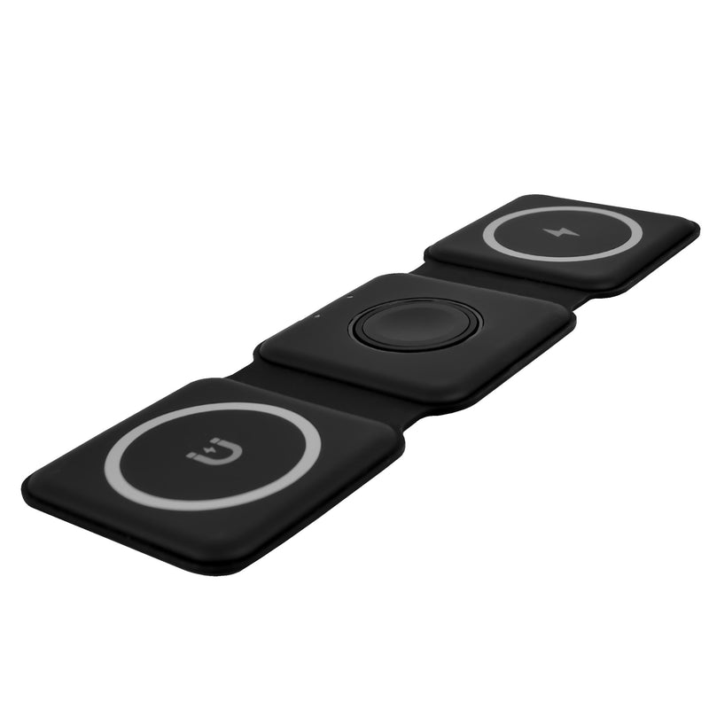 Cargador Inalámbrico 3 en 1 Carga Rápida Plegable 3Charge | PERFECT CHOICE