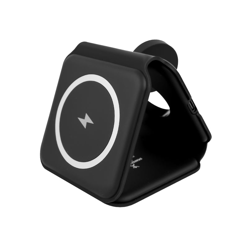 Cargador Inalámbrico 3 en 1 Carga Rápida Plegable 3Charge | PERFECT CHOICE