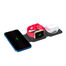 Cargador Inalámbrico 3 en 1 Carga Rápida Plegable 3Charge | PERFECT CHOICE
